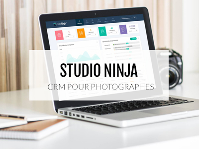 StudioNinja, une solution CRM pour les photographes (facture, fichier client, relance, gestion de tâches...)