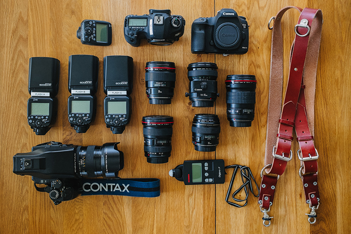 Equipement de DavidOne, photographe de mariage