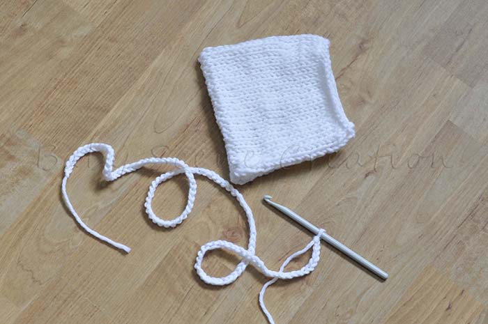 DIY tricot : bonnet pixie naissance