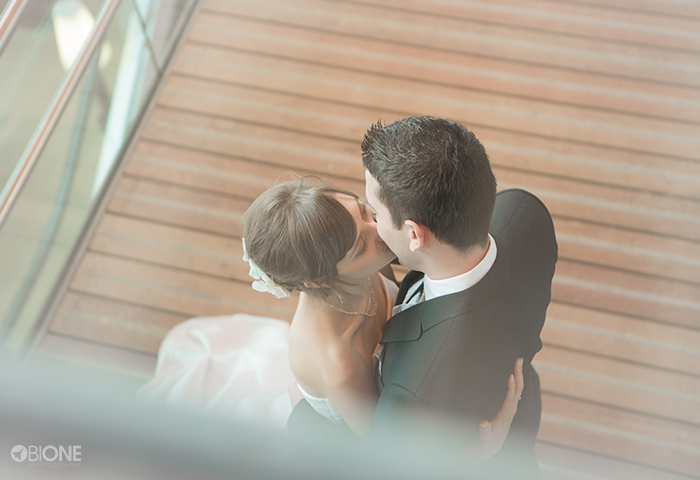 Photo de couple dans une gare