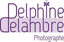 logo delphine delambre violet_Photographe