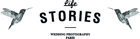 Logo life stories wedding