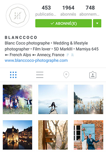 Flux Instagram Blanc Coco