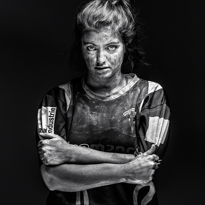 Projet photo de Antoine DOminique : Féminité et Rugby