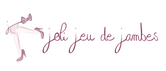 Logo joli jeu de jambes