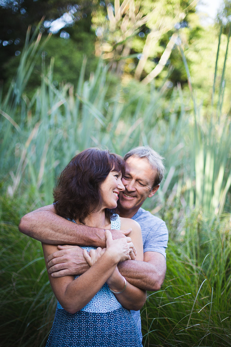 Portrait de couple en Nouvelle-Zélande.