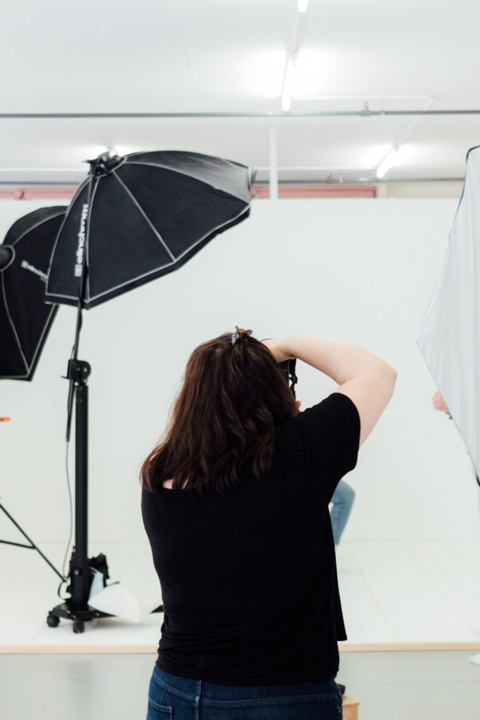 formation photographe en studio éclairage flash