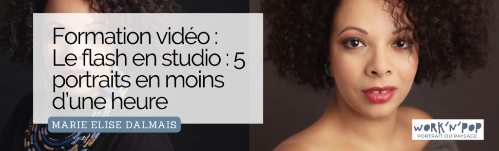 Marie Elise Dalmais - Le flash en studio : 5 portraits en moins d’une heure